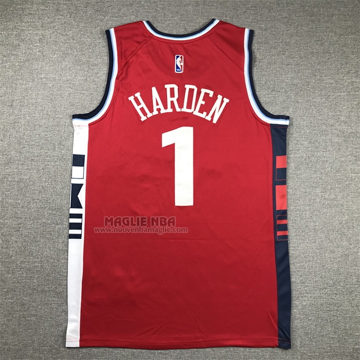 Maglia
 James Harden NO 2 Los Angeles Clippers Statement 2024-25 Rosso
